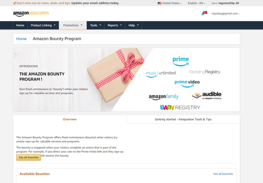 amazon affiliate 10