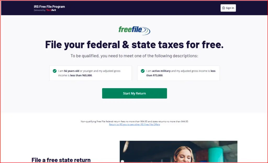 file your taxes for free taxact.com