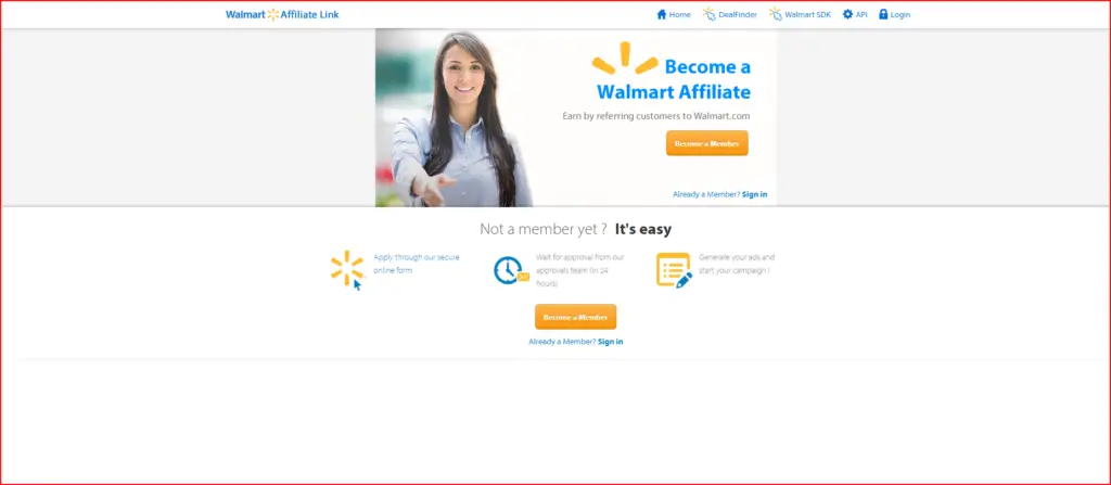 Walmart affiliate program 2