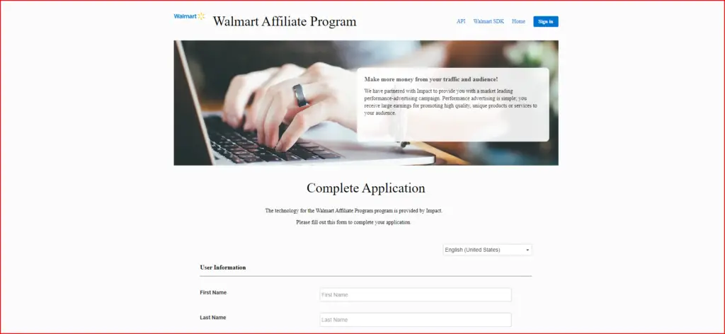 Walmart affiliate program 3