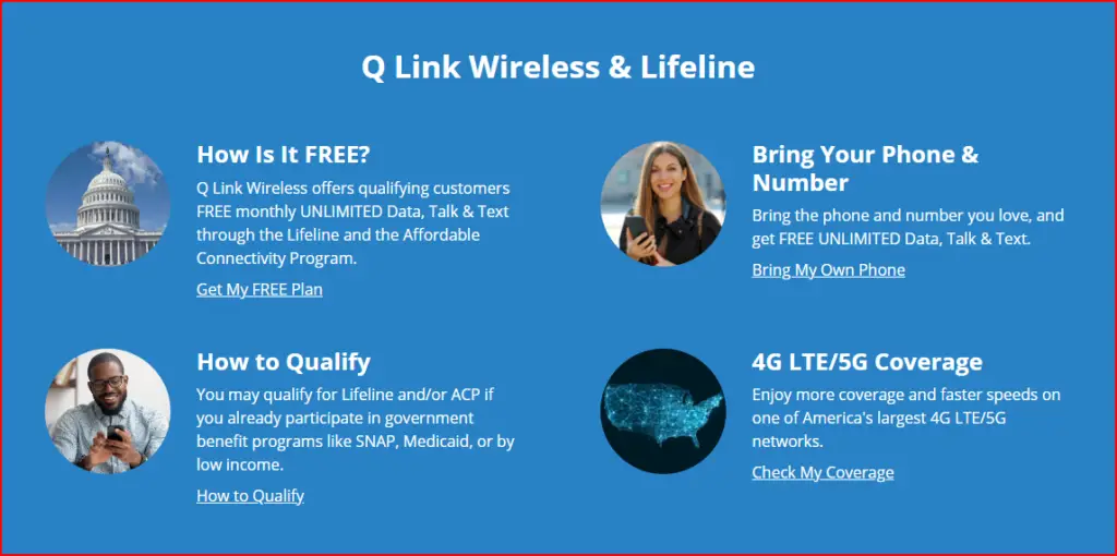 Qlink wireless -free cell phone service